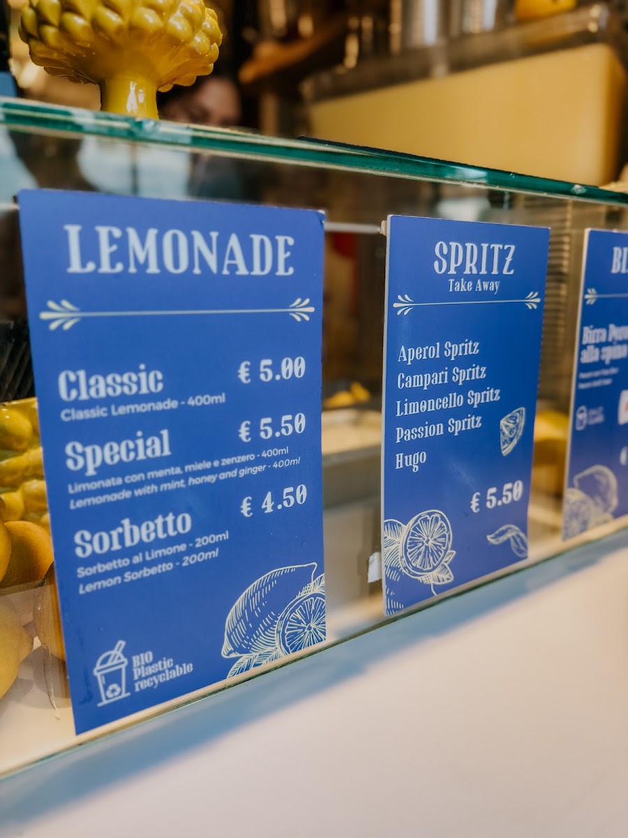 House of Lemonade and Spritz Photo Menu 1
