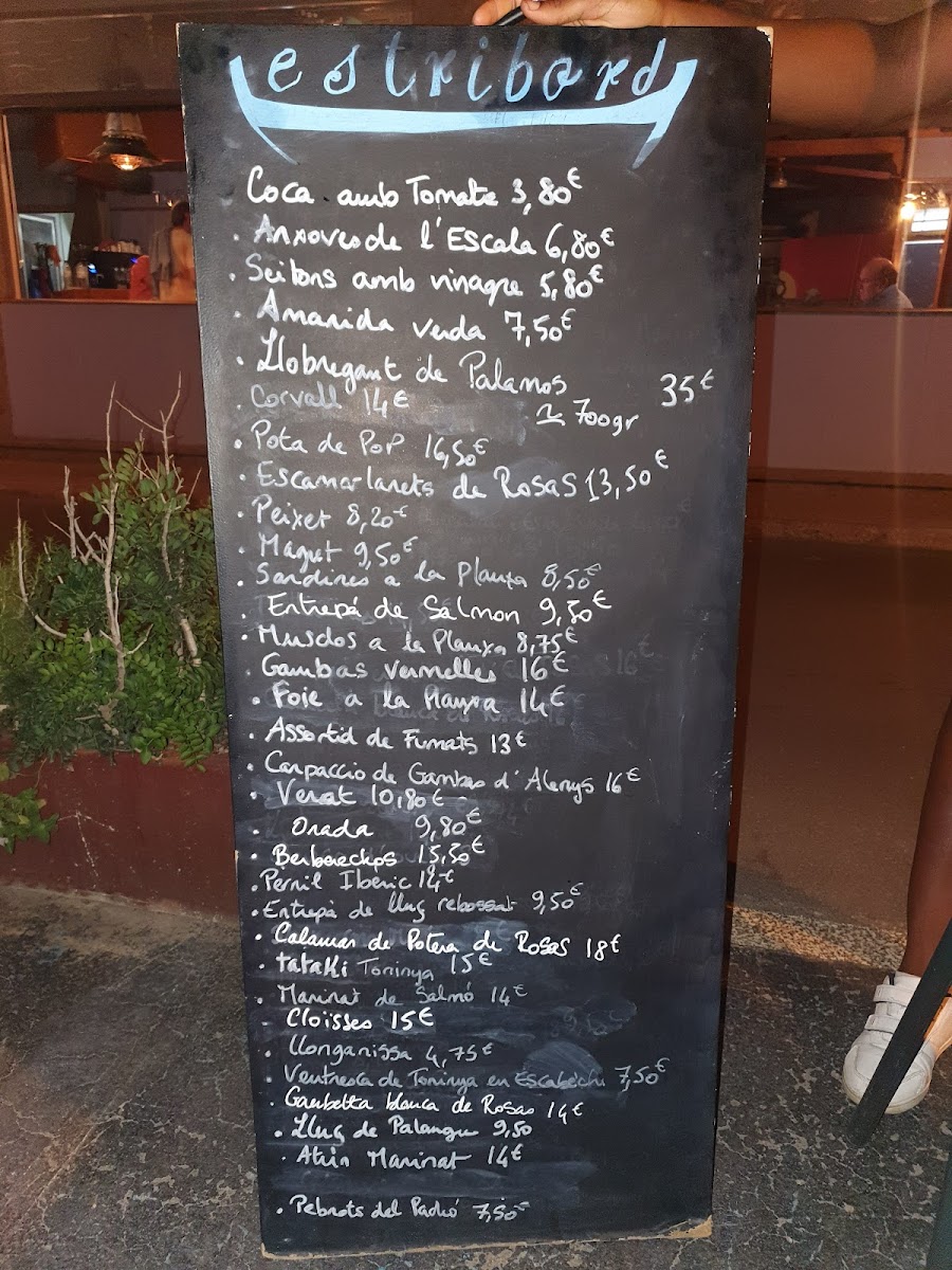 Estribord Photo Menu 5