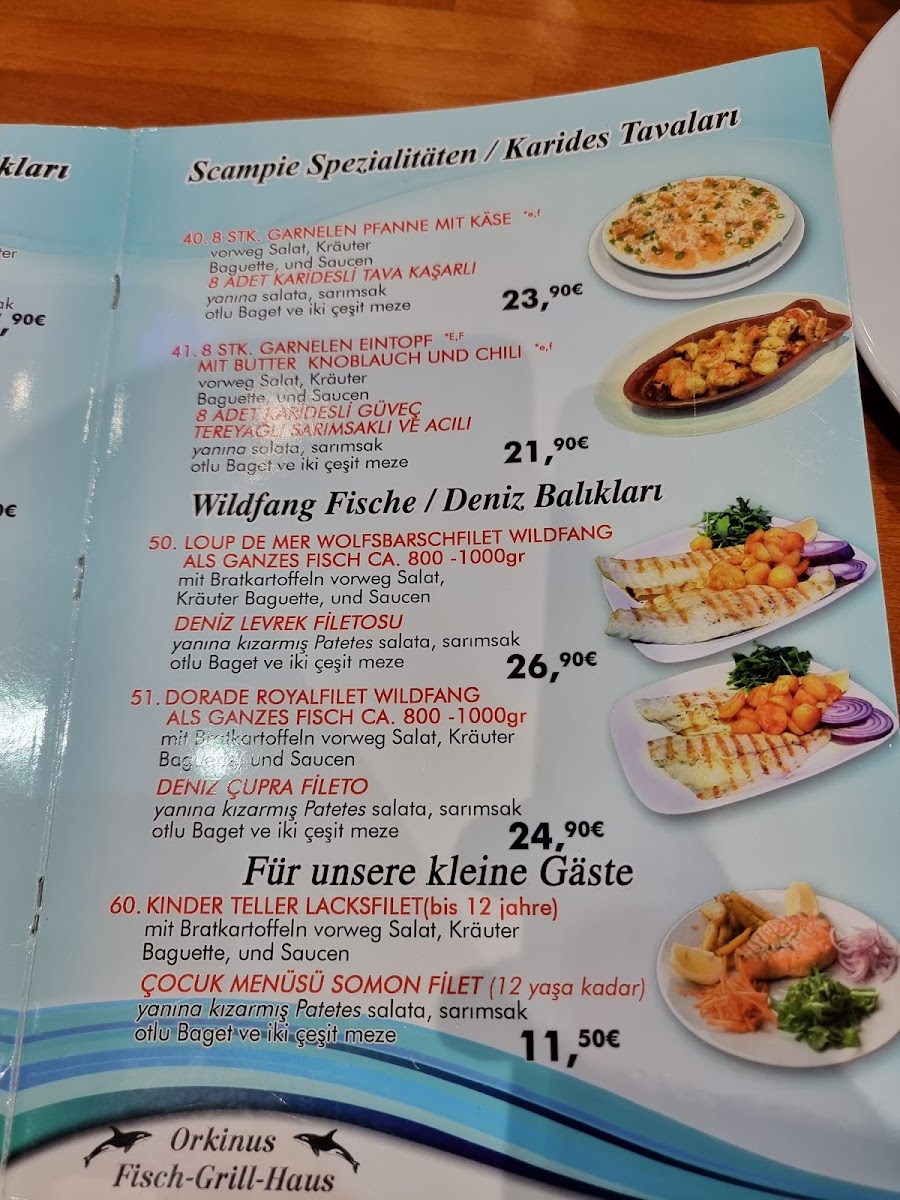 Orkinus Fisch-Grill-Haus Photo Menu 10