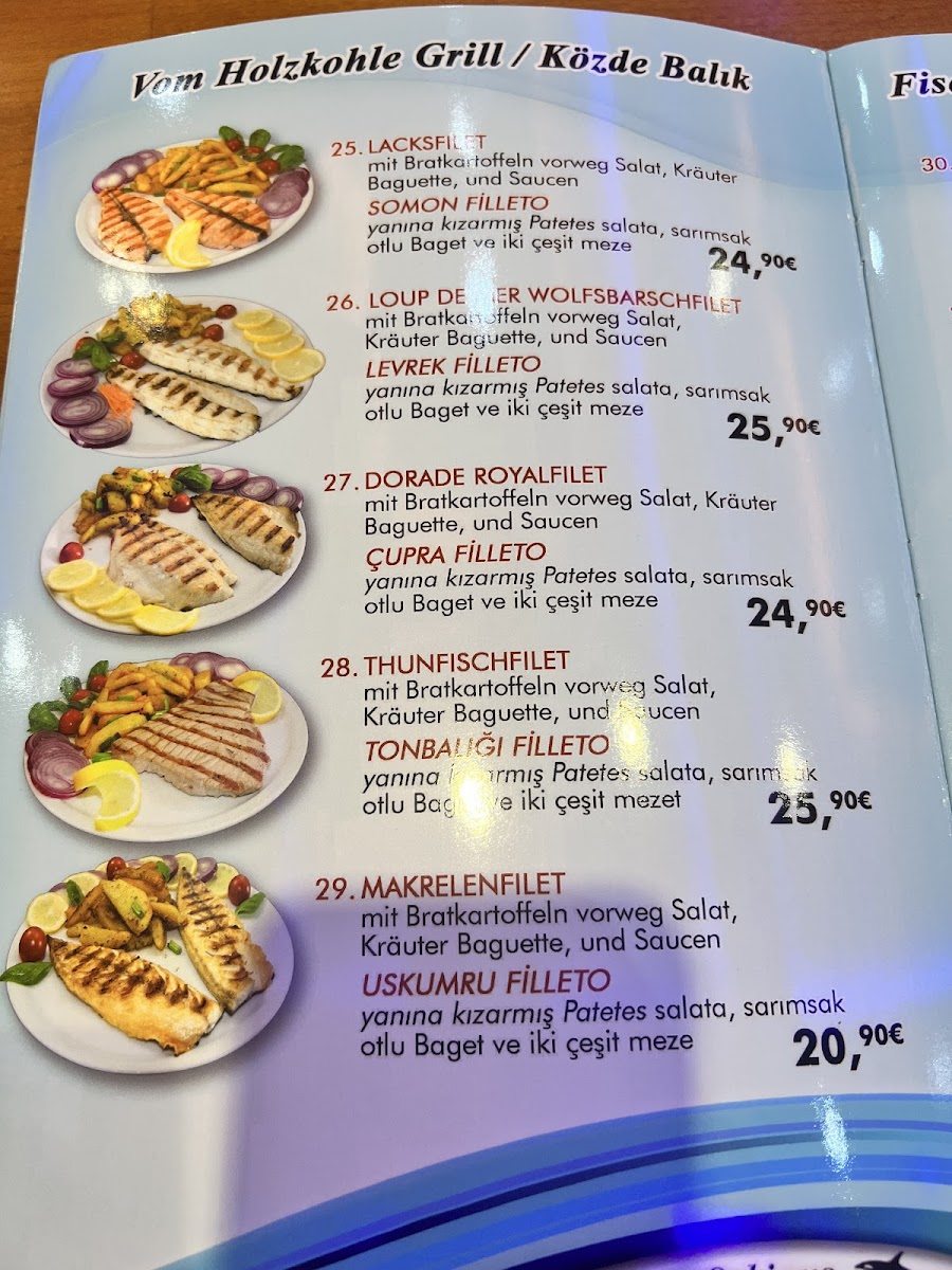 Orkinus Fisch-Grill-Haus Photo Menu 2
