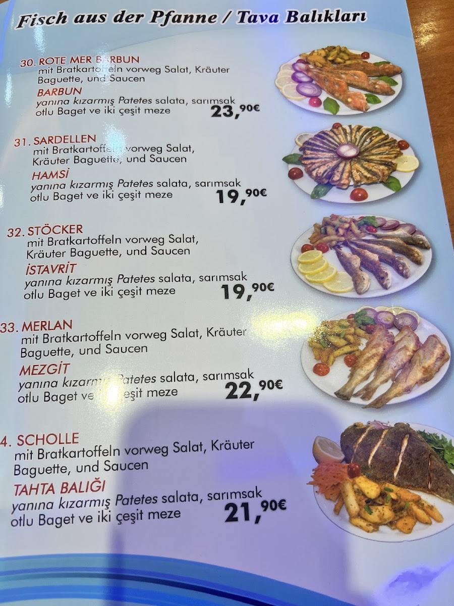 Orkinus Fisch-Grill-Haus Photo Menu 4