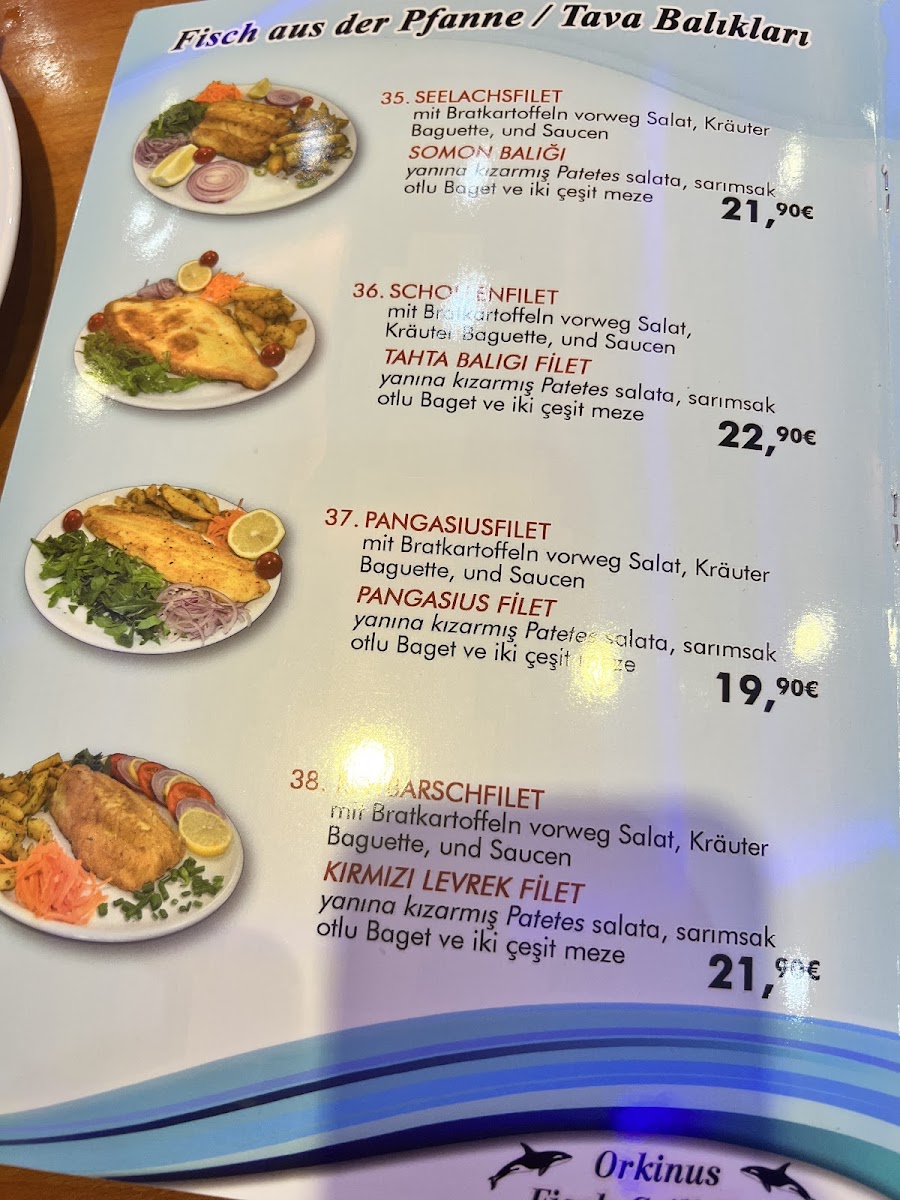 Orkinus Fisch-Grill-Haus Photo Menu 6