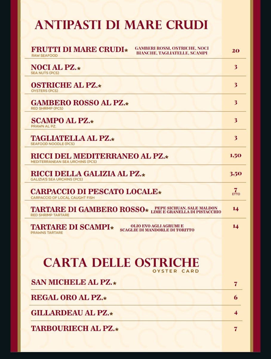 Bolina Photo Menu 4