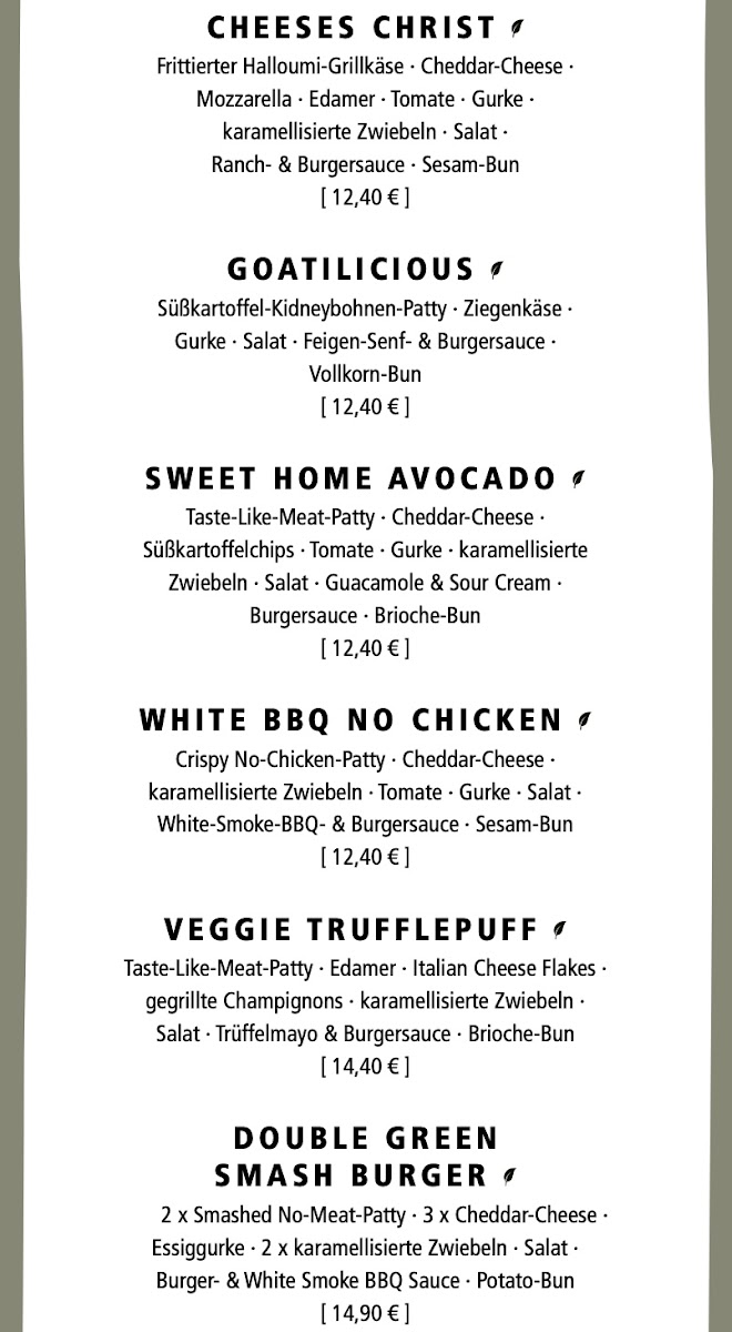Burgerheart Würzburg Photo Menu 6
