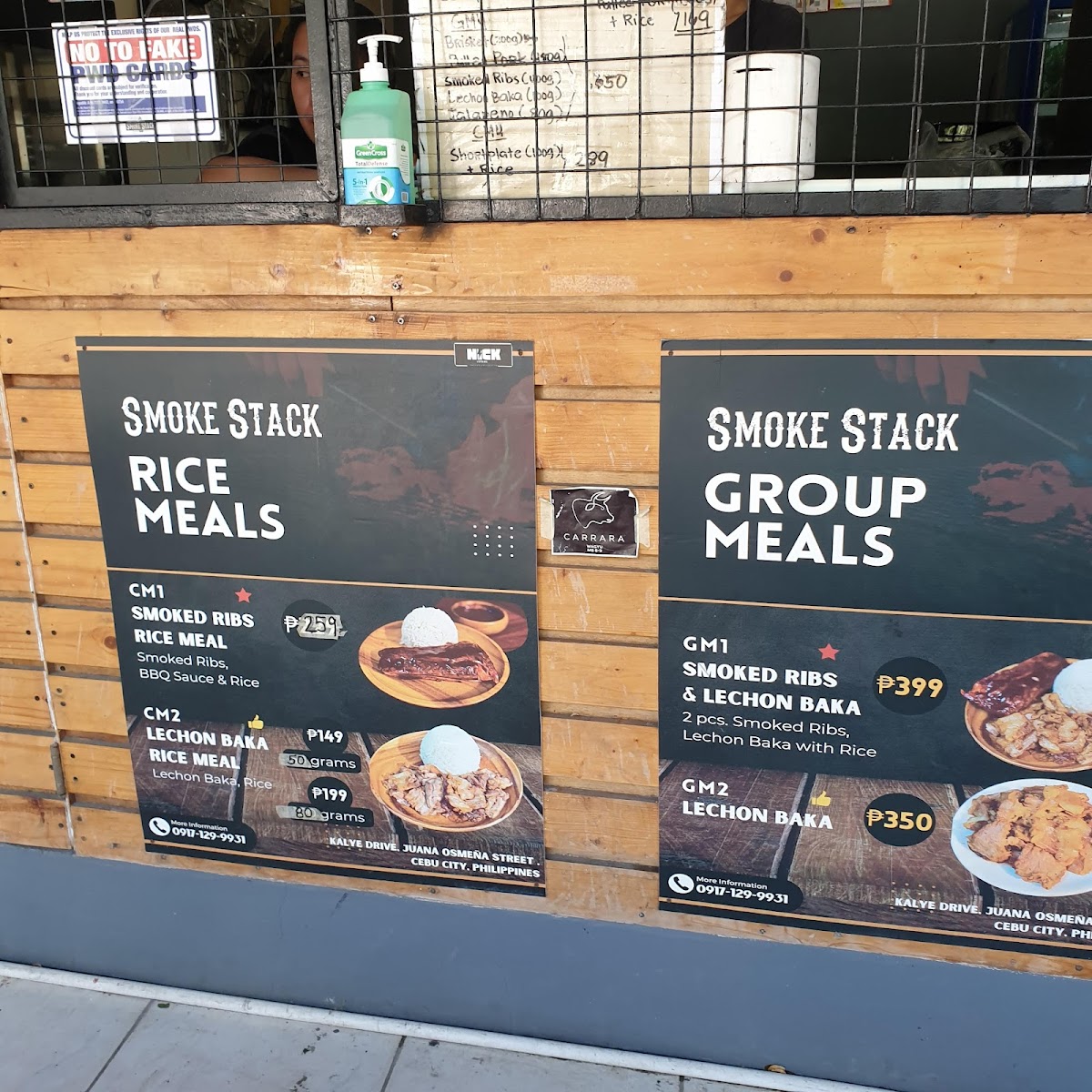 Smoke Stack Photo Menu 5