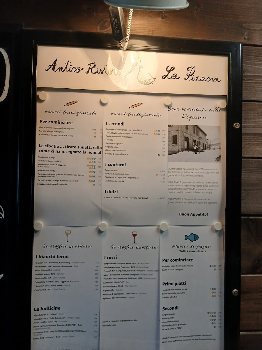 Antico Ristoro La Pizacra Photo Menu 1