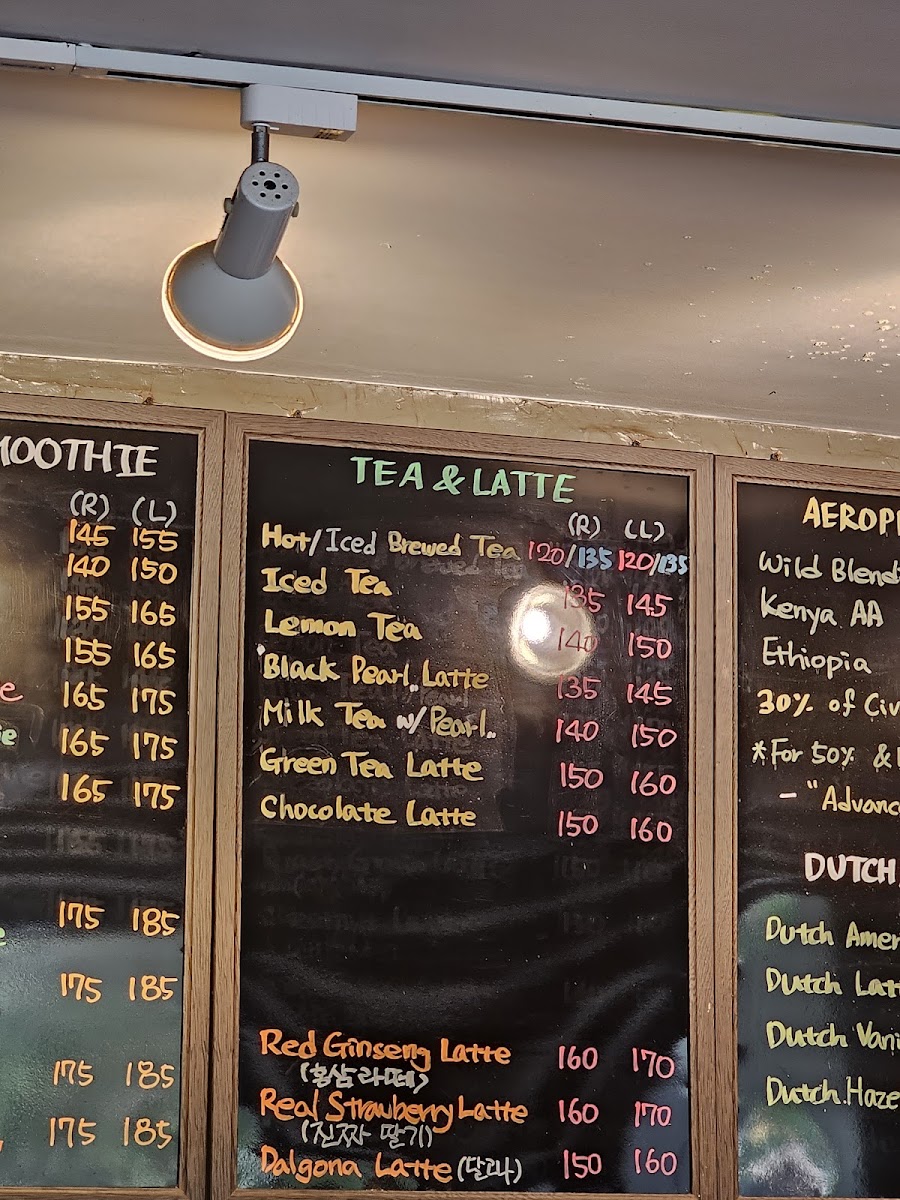 The Civet Coffee Roasters Photo Menu 7