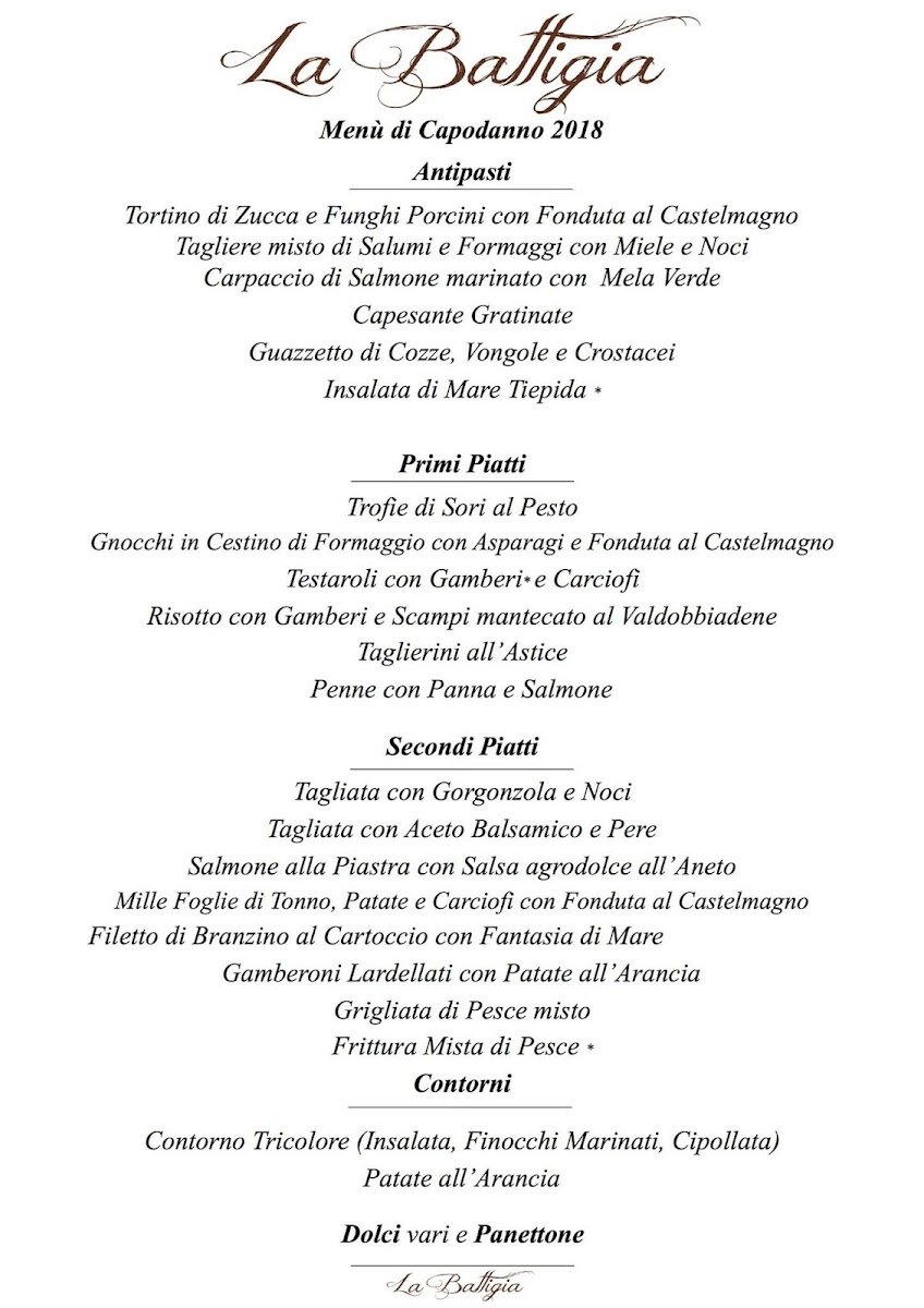La Battigia Photo Menu 9