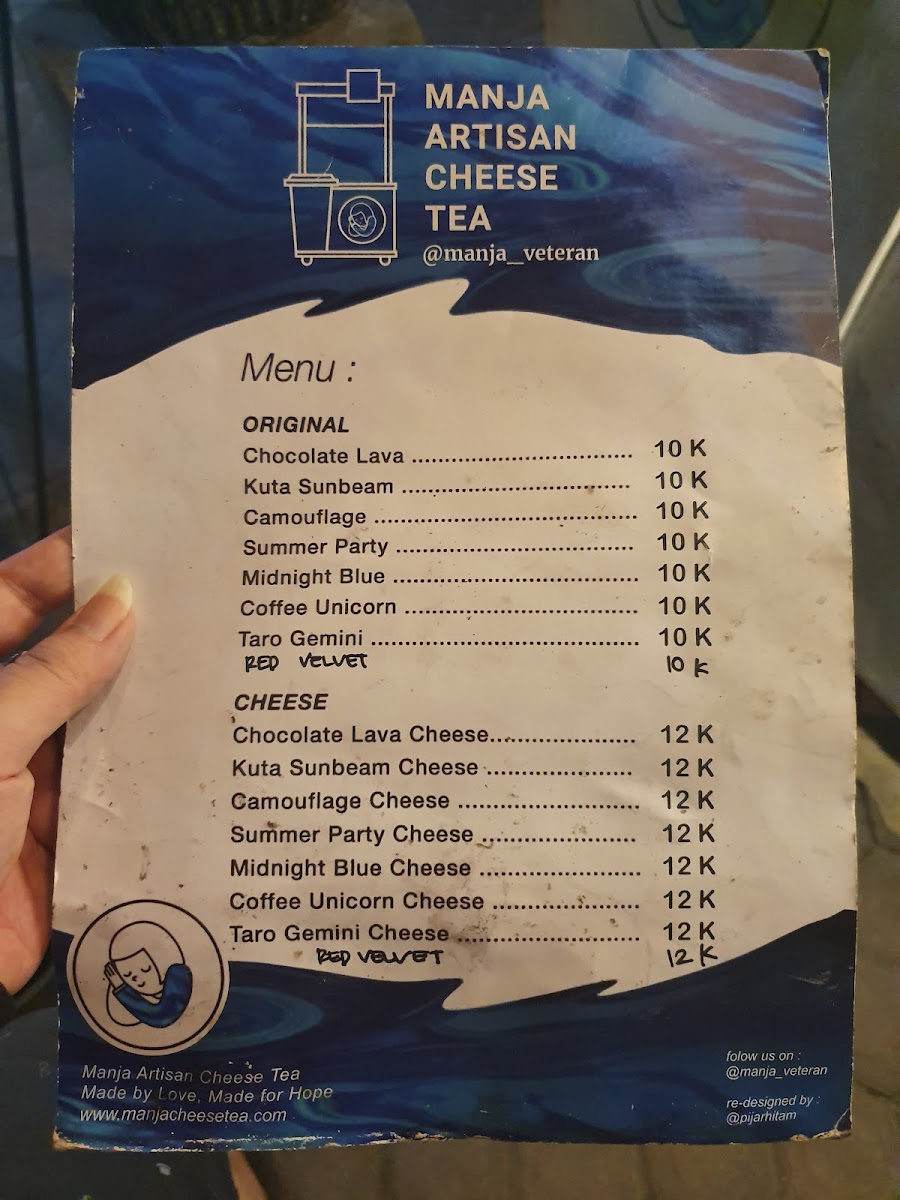 Manja Cheese Tea Photo Menu 2