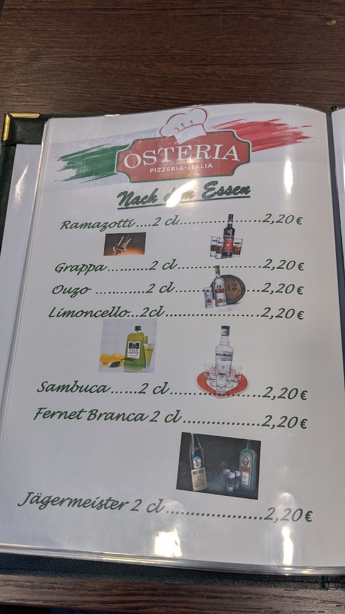 Osteria Pizzaria Italia Photo Menu 10