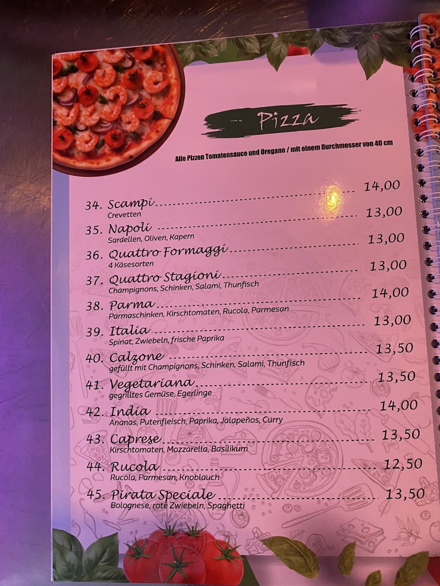 Osteria Pizzaria Italia Photo Menu 2