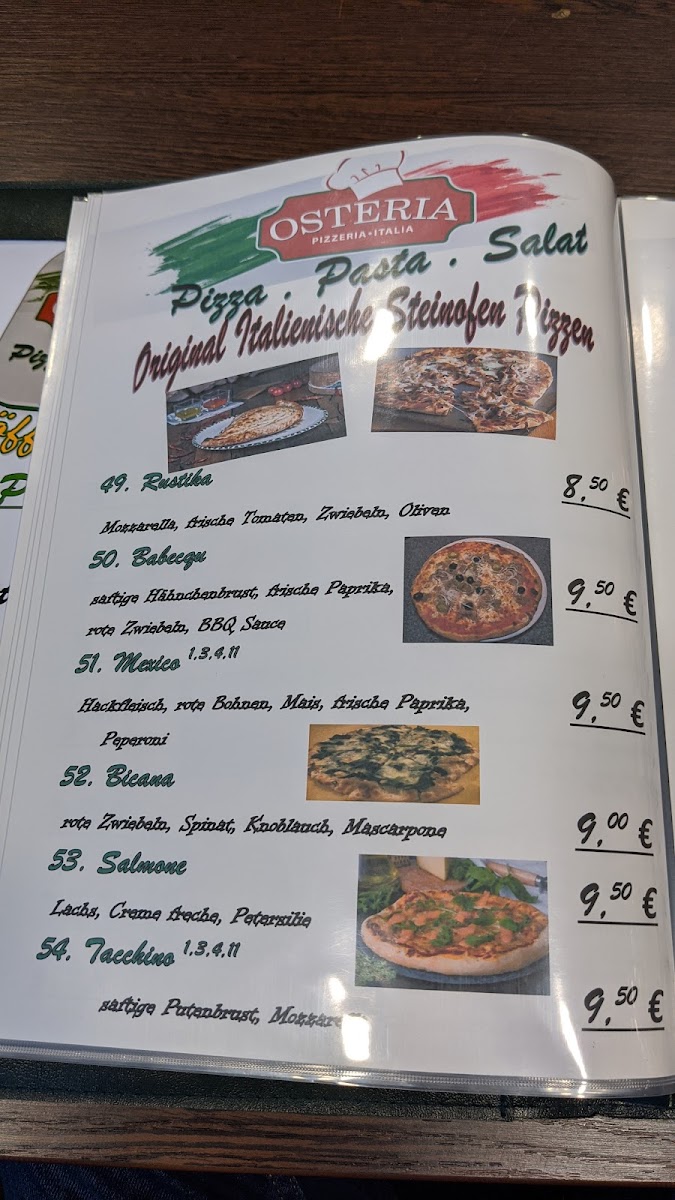 Osteria Pizzaria Italia Photo Menu 9
