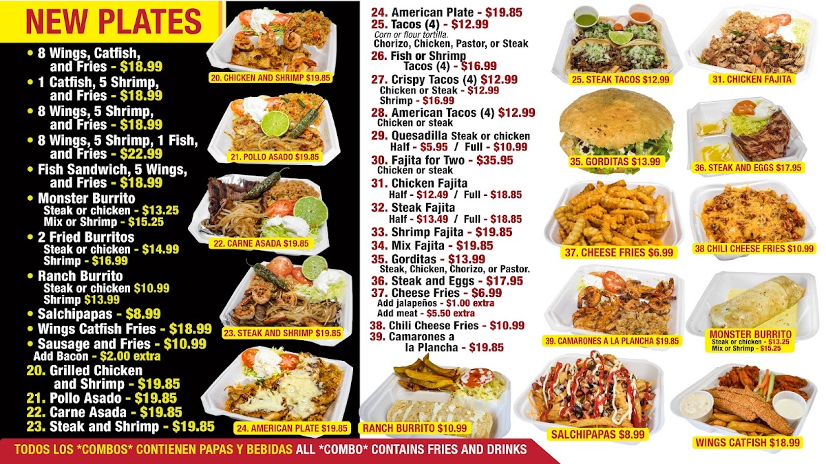 Mama’s Wings Photo Menu 6