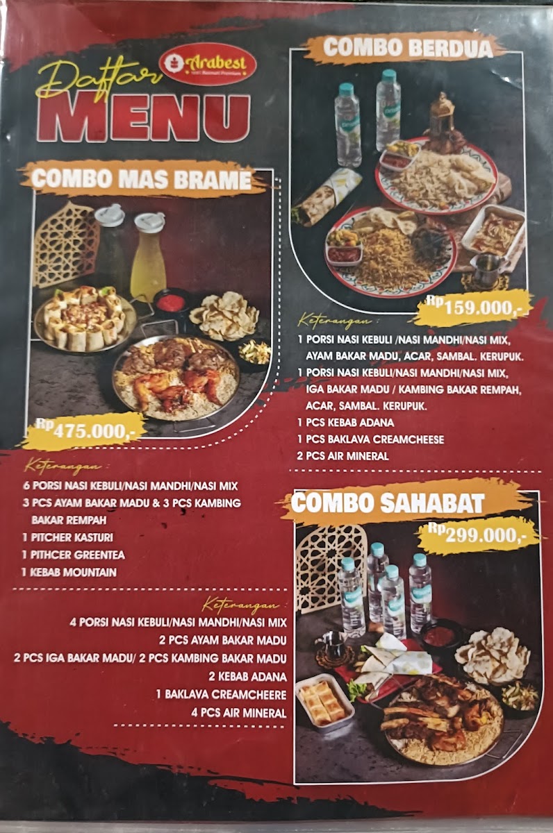 ARABEST PEKANBARU Photo Menu 1