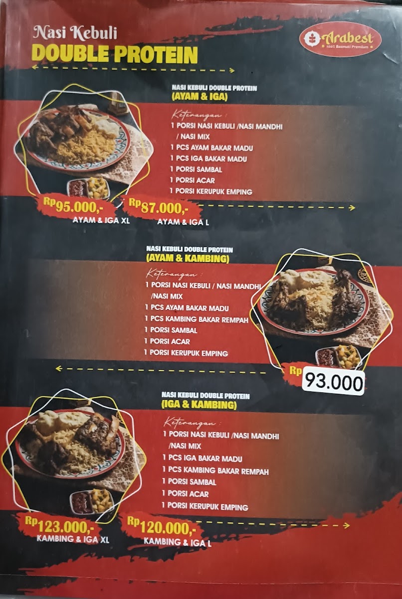 ARABEST PEKANBARU Photo Menu 3