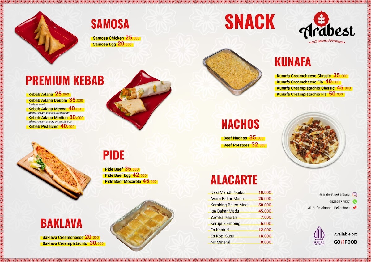 ARABEST PEKANBARU Photo Menu 5