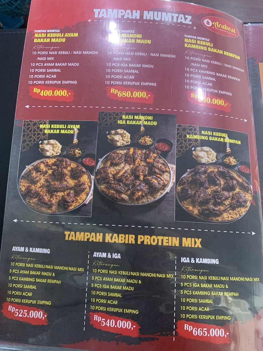ARABEST PEKANBARU Photo Menu 7