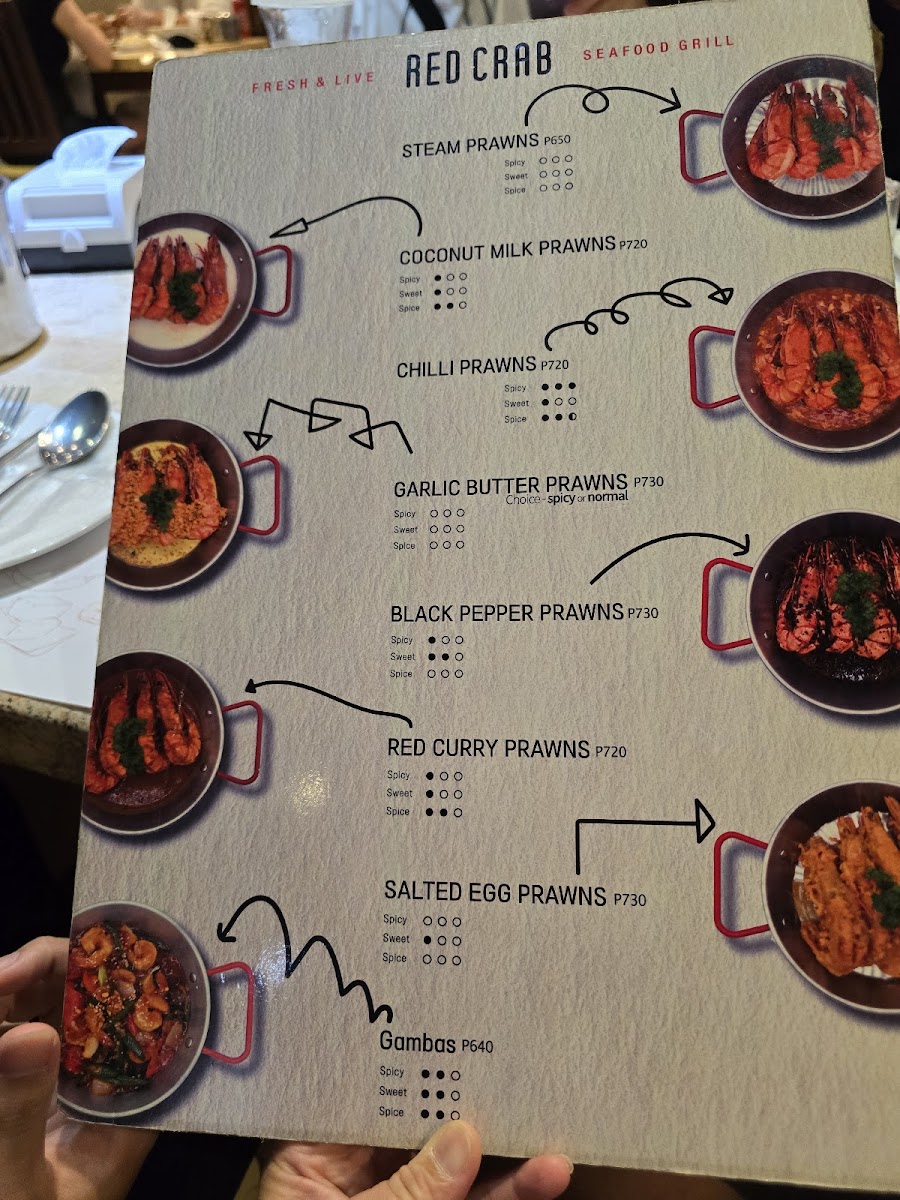 Red Crab Restaurant Photo Menu 9
