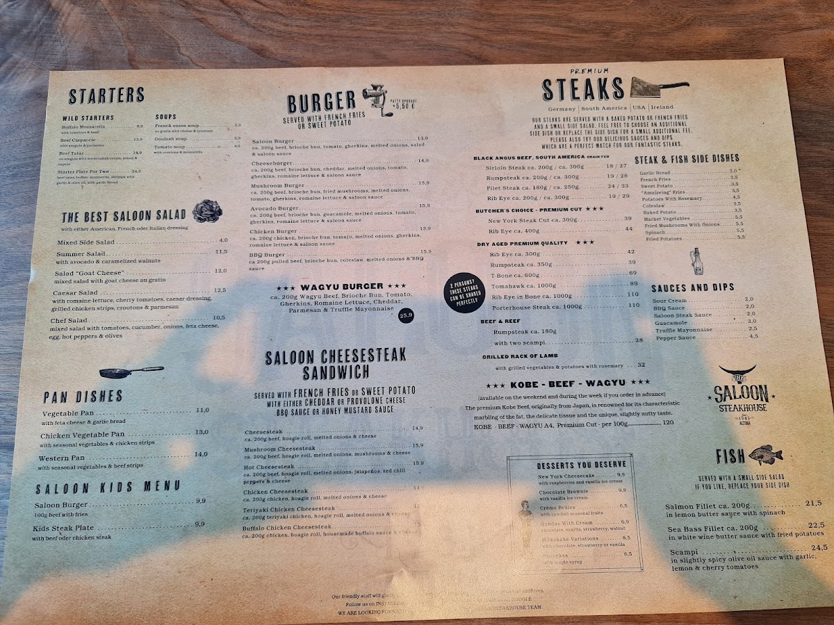 Garrison Steakhouse Photo Menu 7