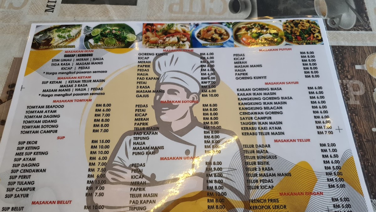 Restoran Hj. Lee & Dah Tomyam Photo Menu 2
