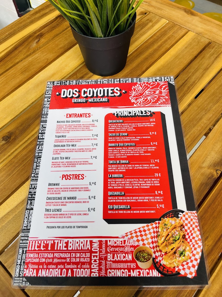 Dos coyotes - Mexican Birriería | Les Corts Photo Menu 3