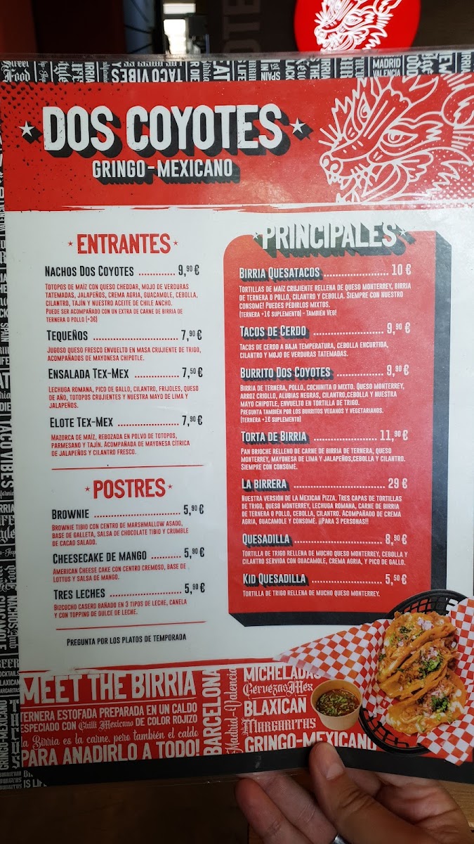 Dos coyotes - Mexican Birriería | Les Corts Photo Menu 5