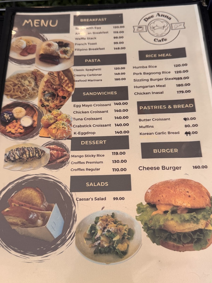 Dee Anna Cafe Photo Menu 6