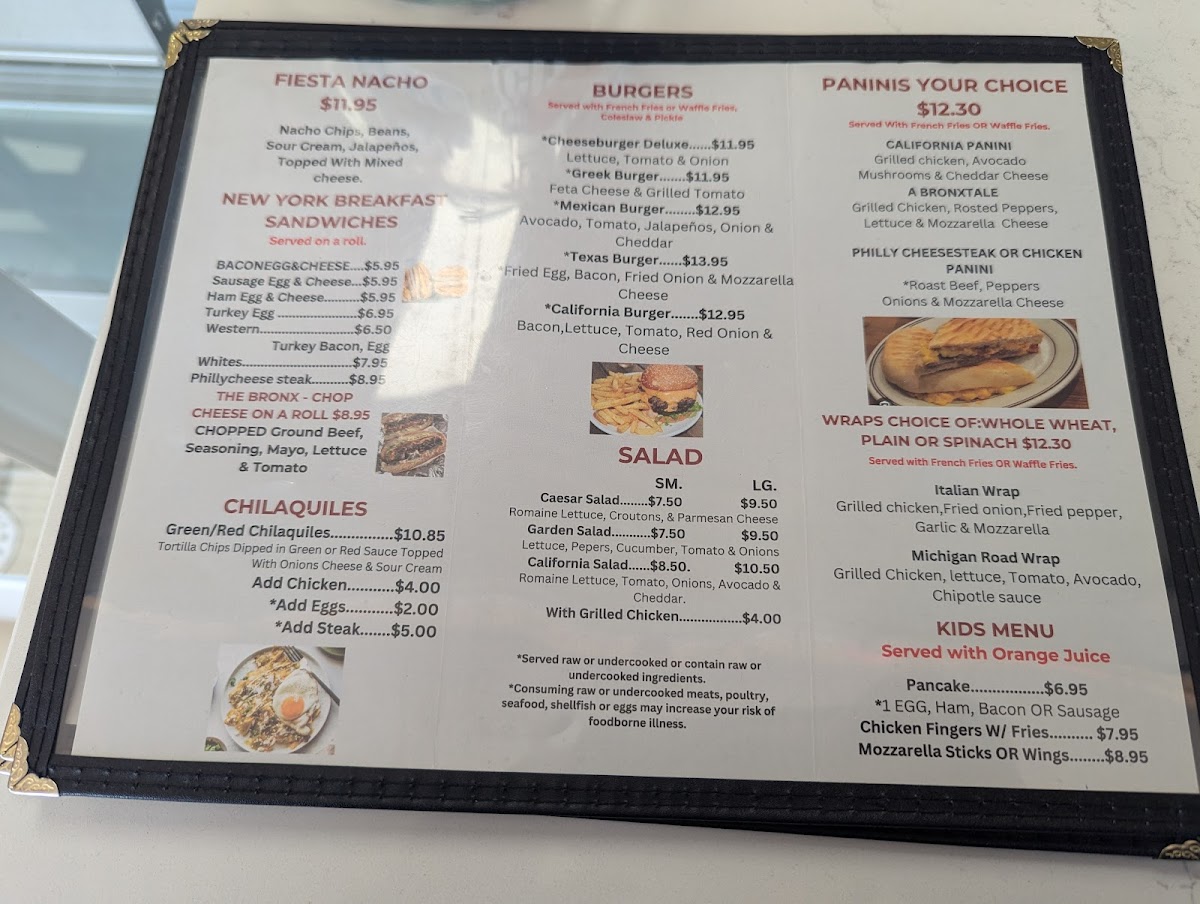 New York Breakfast Photo Menu 6