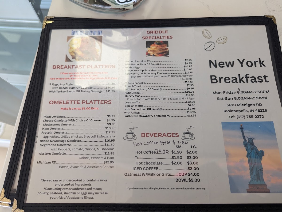 New York Breakfast Photo Menu 7