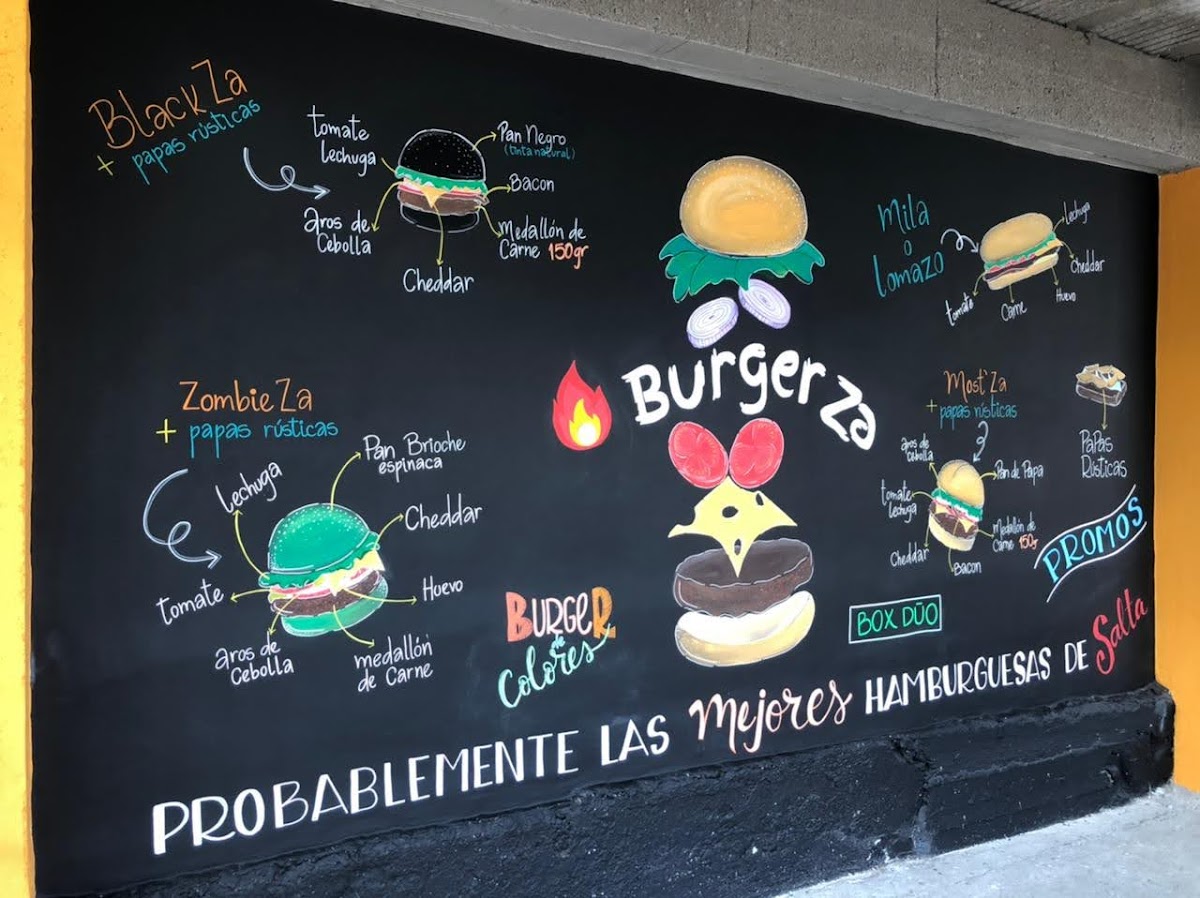 BURGER ZA TC Photo Menu 1