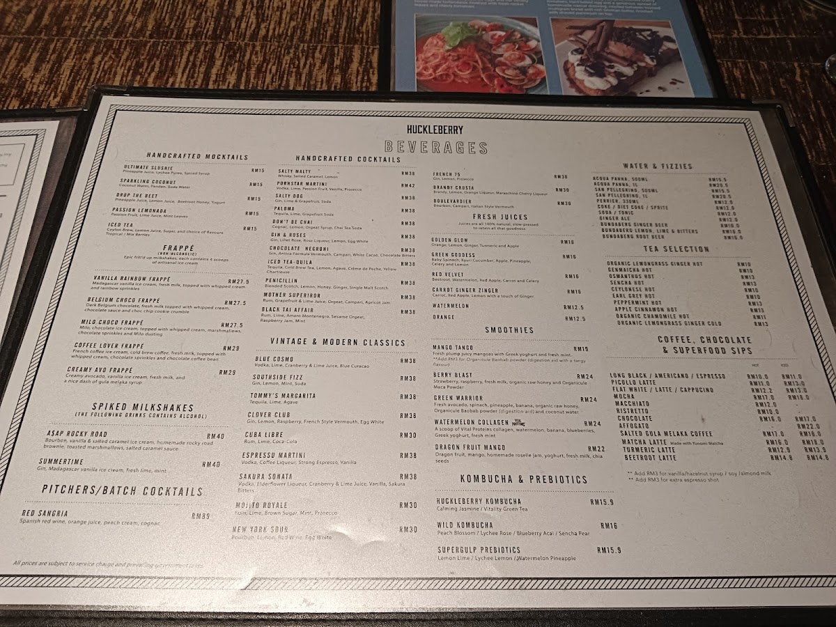 Huckleberry • Damansara Heights Photo Menu 1