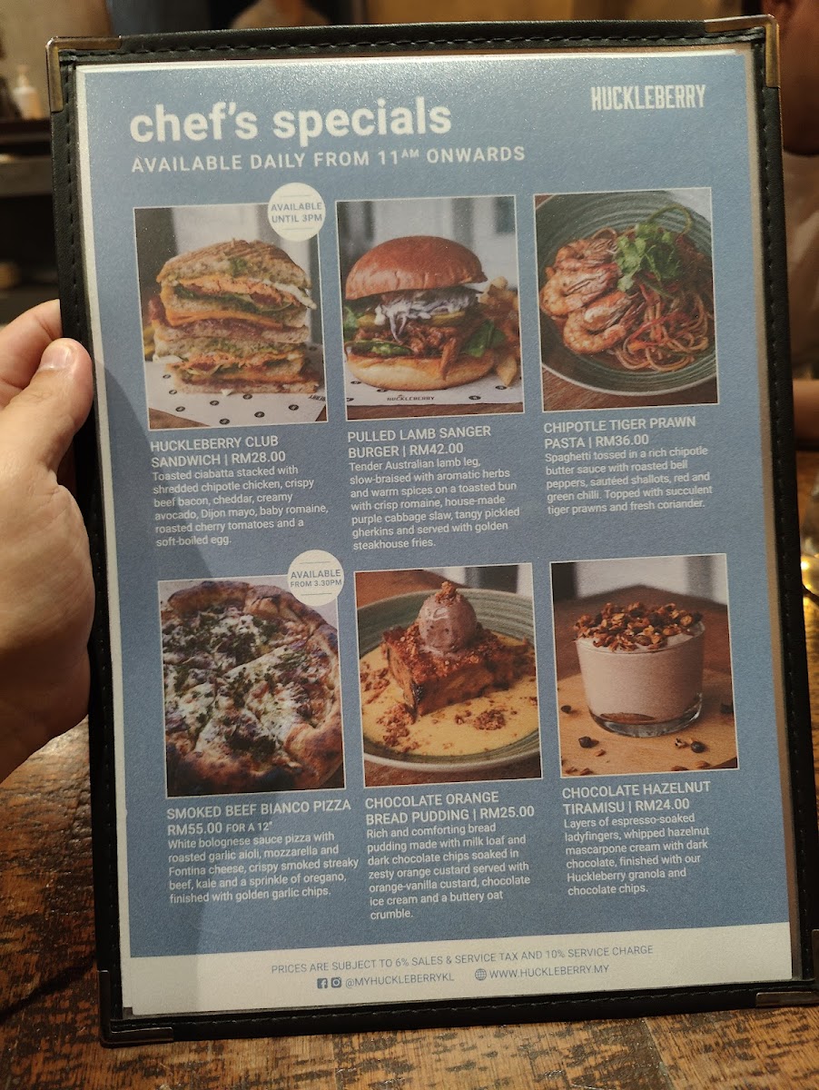 Huckleberry • Damansara Heights Photo Menu 4