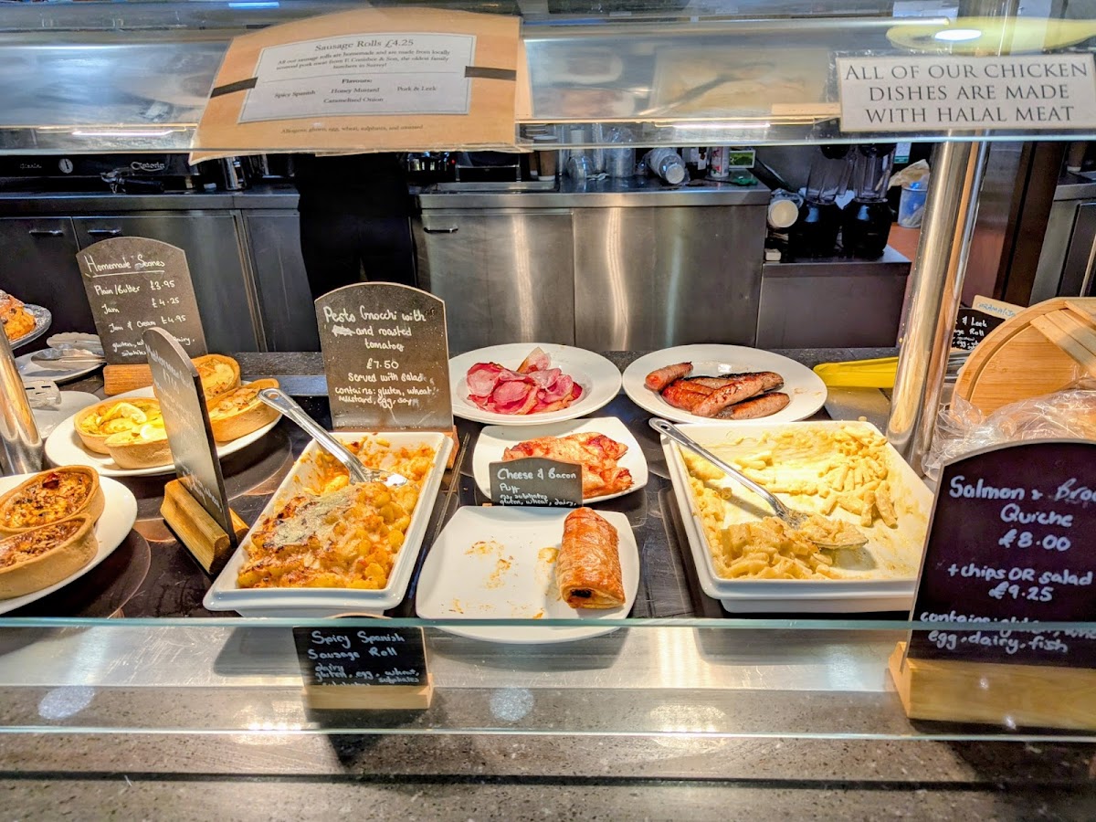 Mr Hamilton's Tea Room Photo Menu 1