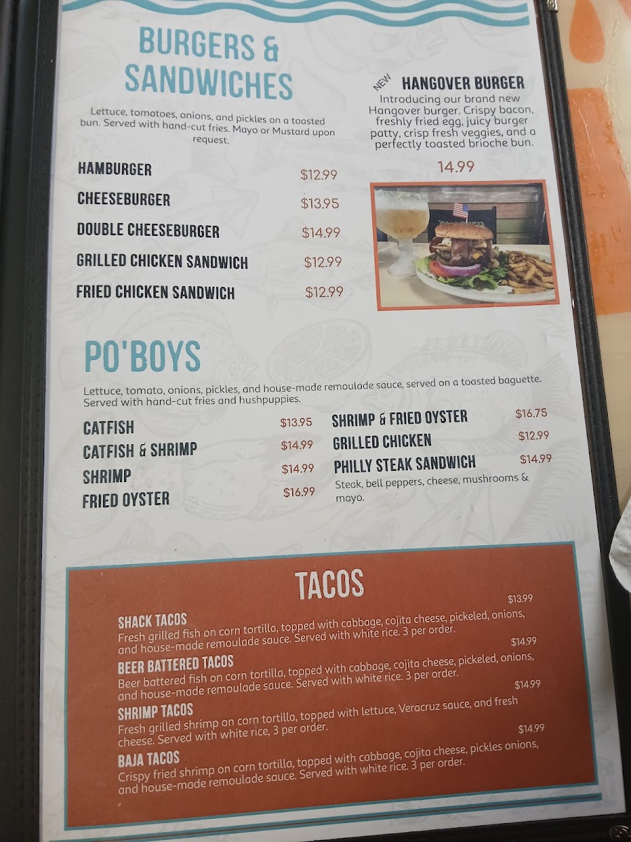 Snapper shack grill & oyster bar Photo Menu 5