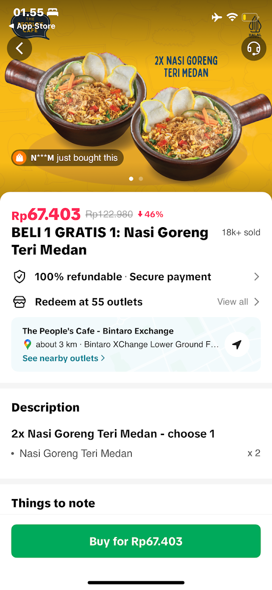 The People's Cafe Bintaro Jaya Xchange Photo Menu 4