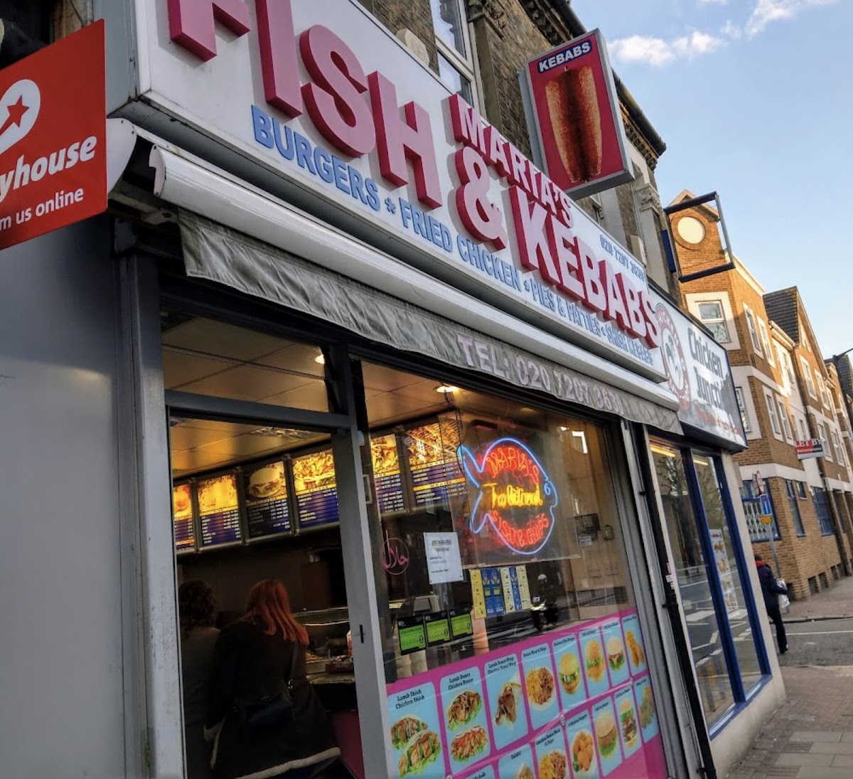 Maria's Fish, Chips & Kebabs Battersea