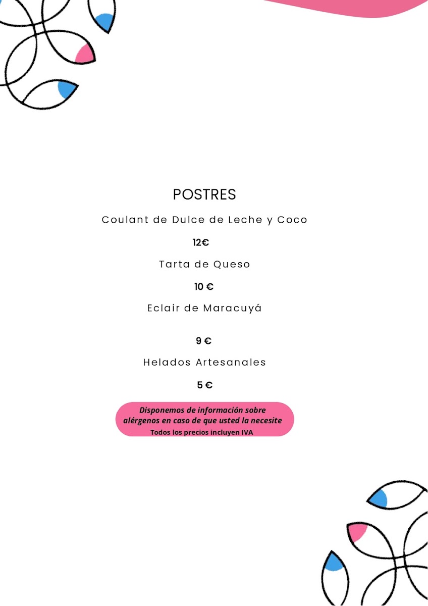 Restaurante Aura Photo Menu 3
