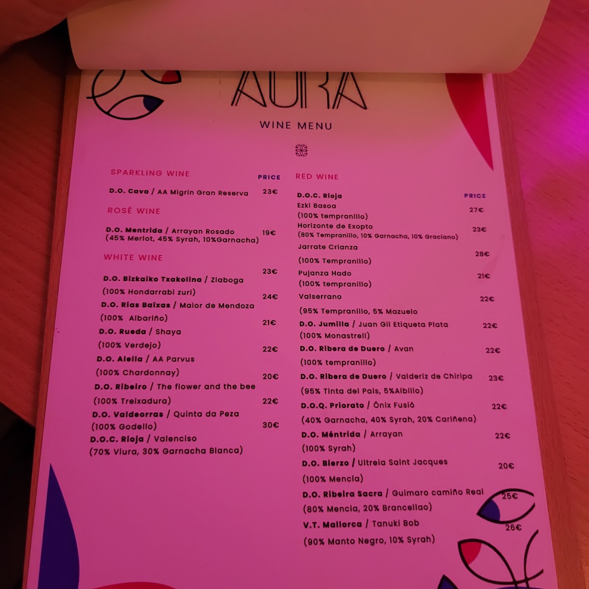 Restaurante Aura Photo Menu 6