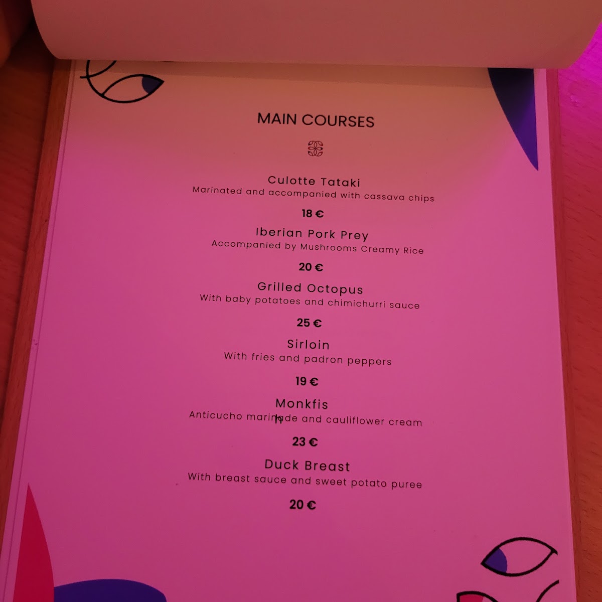 Restaurante Aura Photo Menu 8