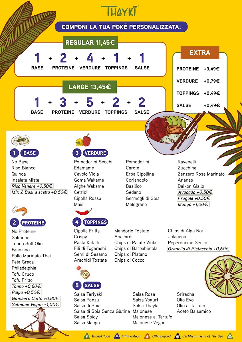 THAYKÏ Thai Food & Poké Photo Menu 2