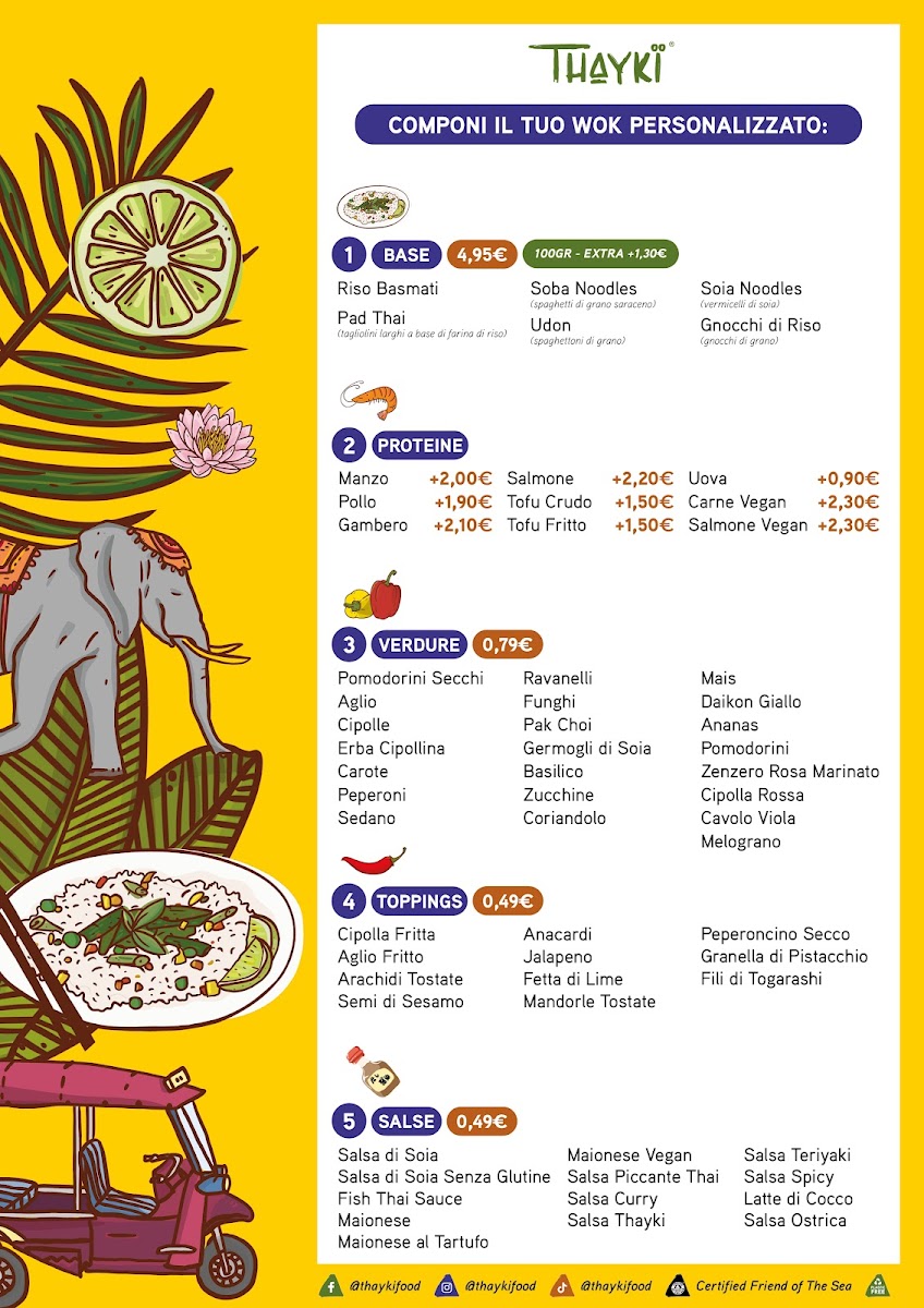 THAYKÏ Thai Food & Poké Photo Menu 3
