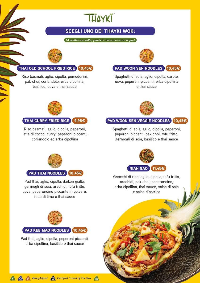 THAYKÏ Thai Food & Poké Photo Menu 4