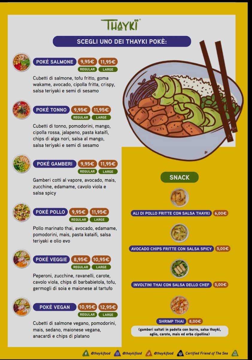 THAYKÏ Thai Food & Poké Photo Menu 8