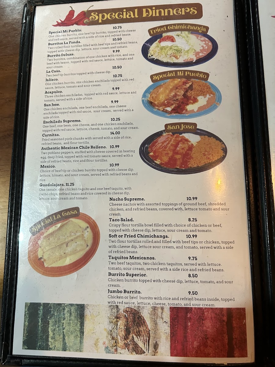 Mi Pueblo Mexican Restaurant Photo Menu 7