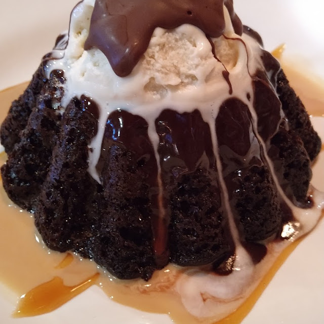 Volcan de Chocolate Para Compartir