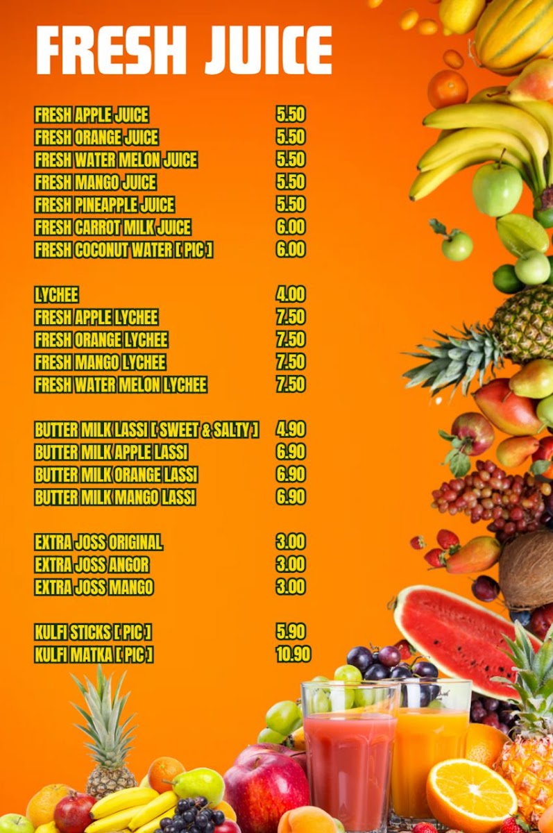 DK BANANA LEAF RESTAURANT Photo Menu 1