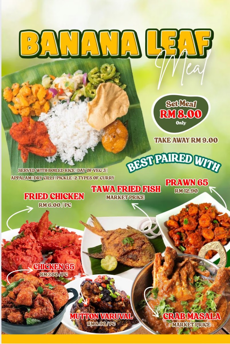 DK BANANA LEAF RESTAURANT Photo Menu 6