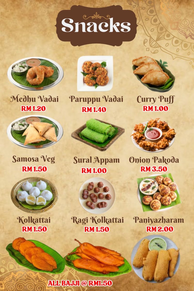 DK BANANA LEAF RESTAURANT Photo Menu 7