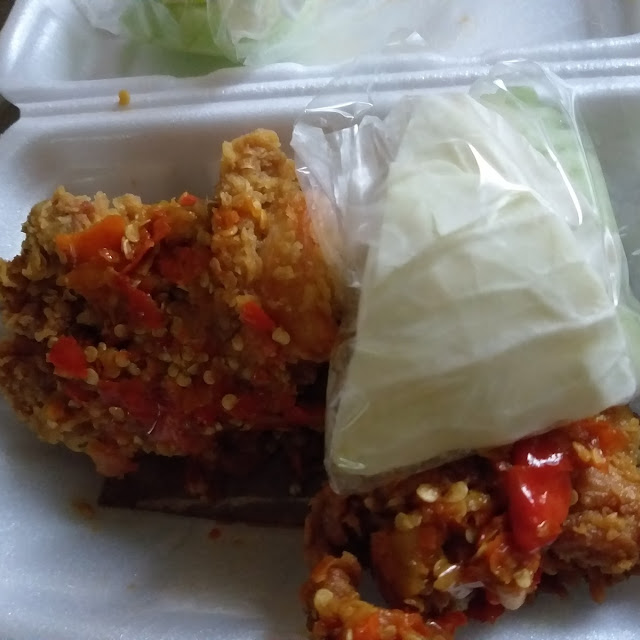 Ayam Geprek Tepung