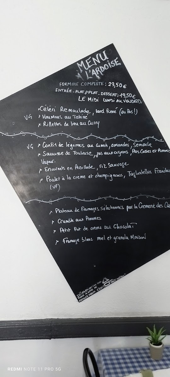 La Cachette Photo Menu 3